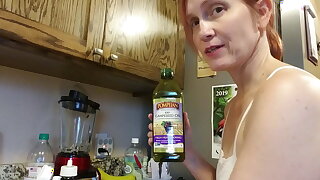 Aurora Willows shows how to make massage oil for your sore muscles