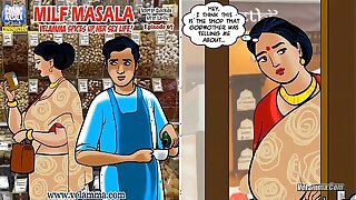Velamma Episode 67 - Milf Masala – Velamma Spices up her Sex Life!