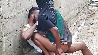 African big cock gets a ride into the heavens by a street hooker.