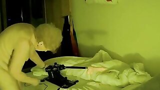 Fuck machine makes my cunt explode