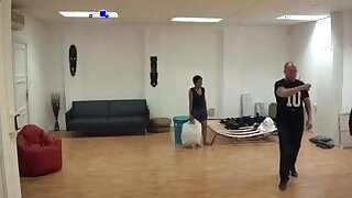 Married cleaning Lady cuckolds her husband with an IMMENSE C