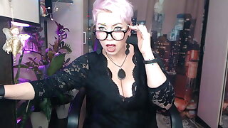 Immodest dancing of juicy Russian milf AimeeParadise.!.