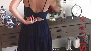 Hot Blonde MILF Ellie Lilly Strips At Her Casting Interview