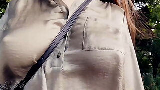 Boobwalk, Shiny Blouse with Strap